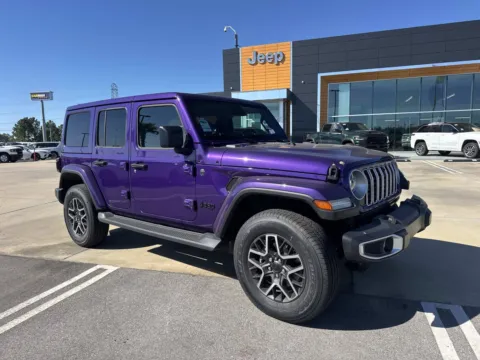 Purple 2026 Jeep Wrangler Sahara for sale in Gulfport, MS