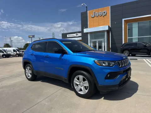 Blue 2022 Jeep Compass Latitude for sale in Gulfport, MS