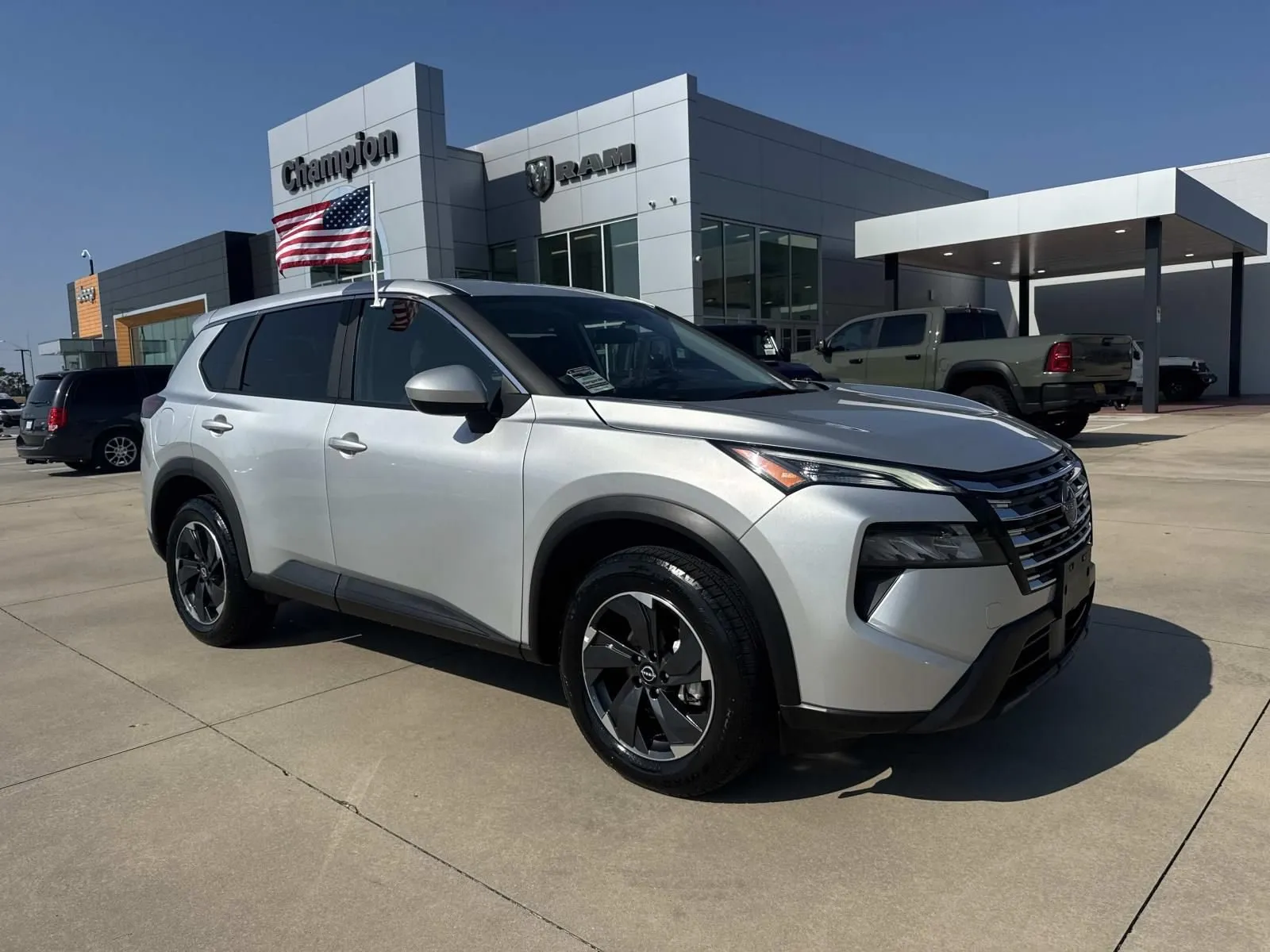 Silver 2025 Nissan Rogue SV for sale in Gulfport, MS