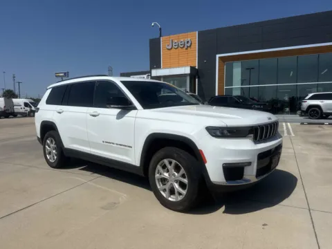 White 2023 Jeep Grand Cherokee L Limited for sale in Gulfport, MS