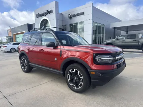 Red 2024 Ford Bronco Sport Outer Banks for sale in Gulfport, MS