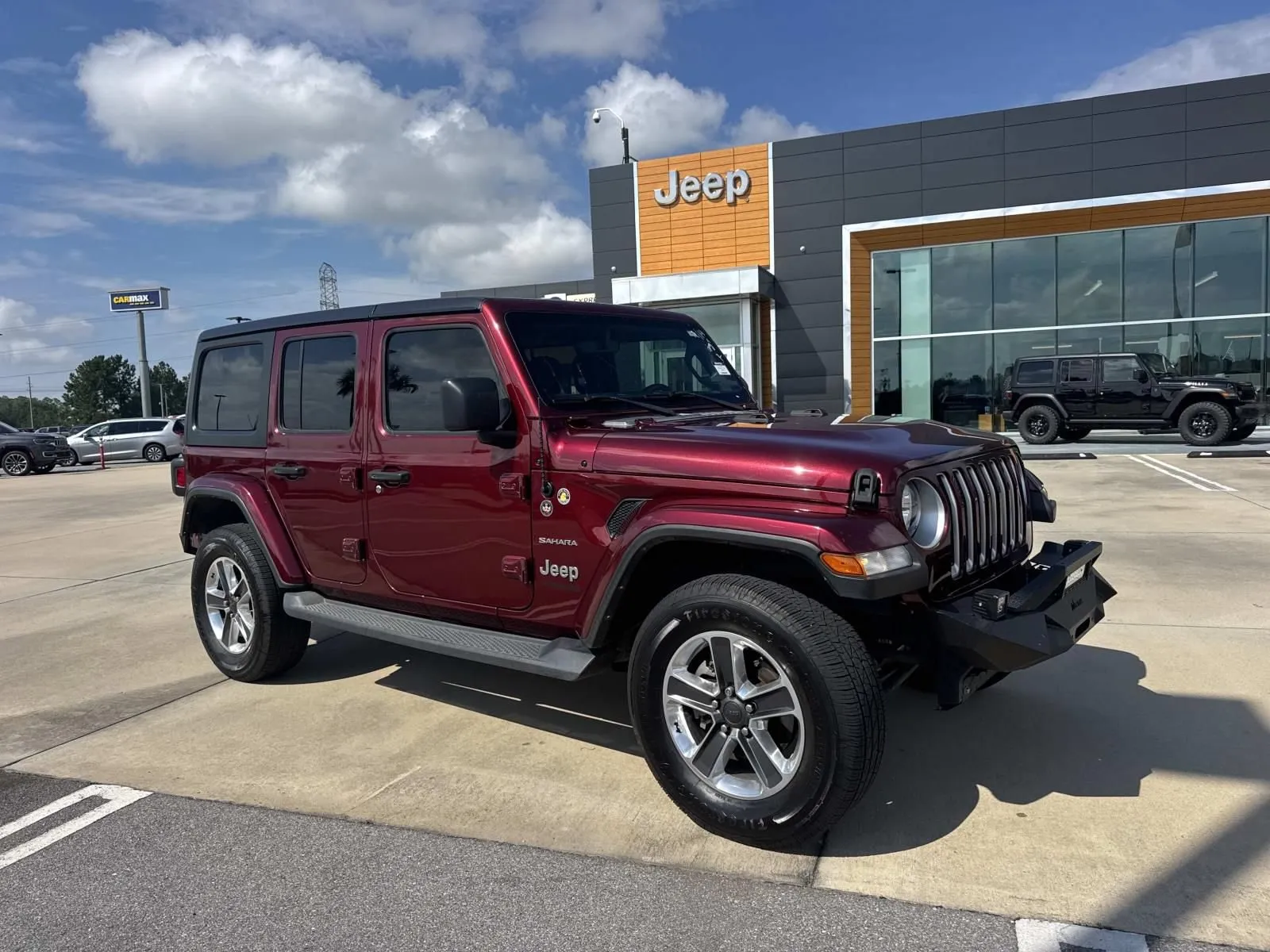 Red 2021 Jeep Wrangler Unlimited Sahara for sale in Gulfport, MS