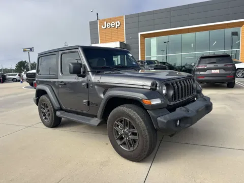 Gray 2024 Jeep Wrangler Sport S for sale in Gulfport, MS