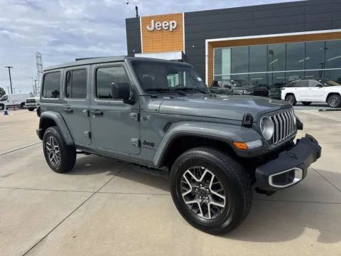 Gray 2026 Jeep Wrangler Sahara for sale in Gulfport, MS