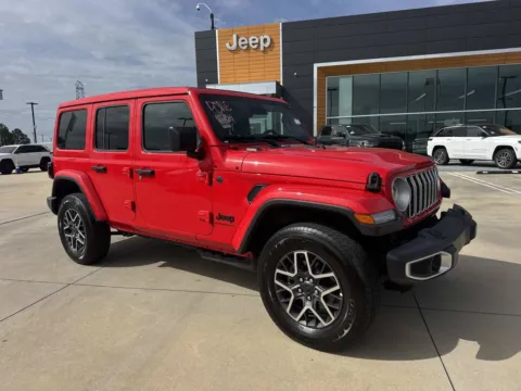 Red 2026 Jeep Wrangler Sahara for sale in Gulfport, MS