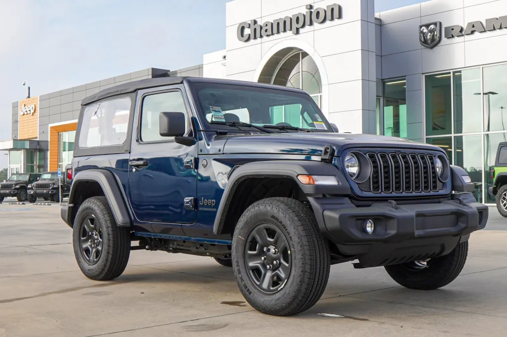 New 2025 Jeep Wrangler Sport | STK# 650156 | Champion Chrysler