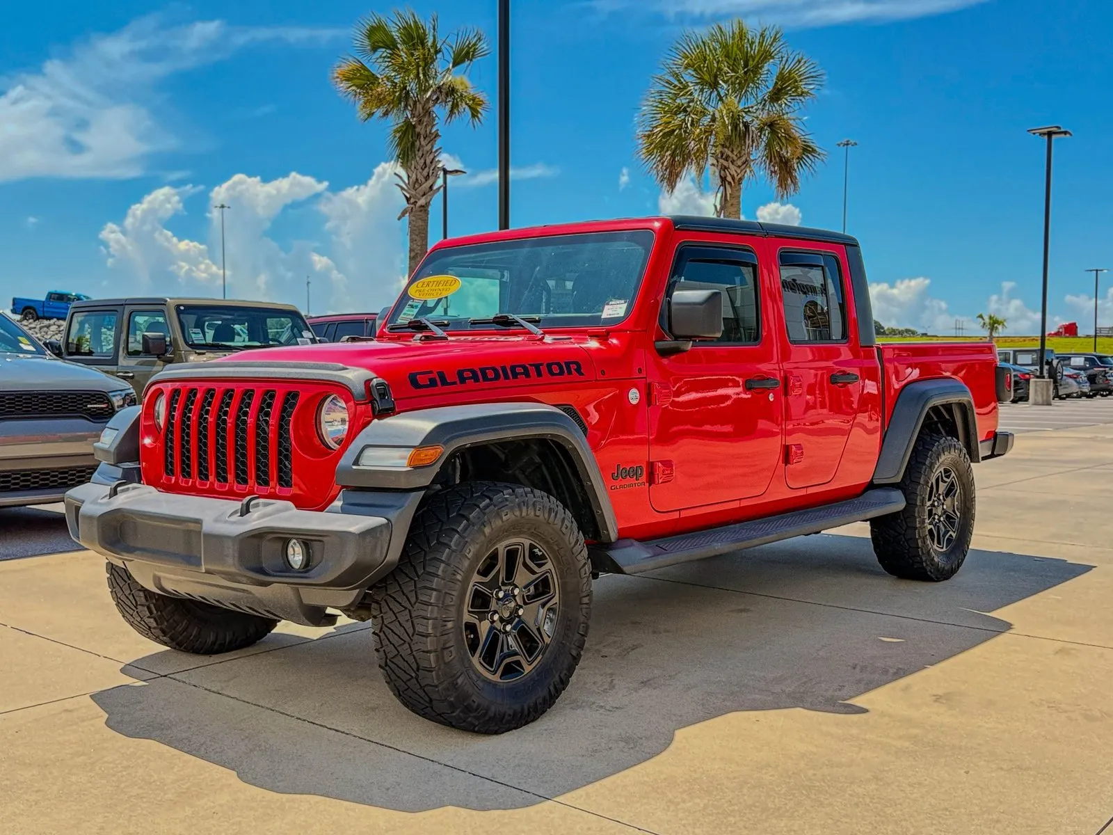 Red 2020 Jeep Gladiator Sport S for sale in Gulfport, MS
