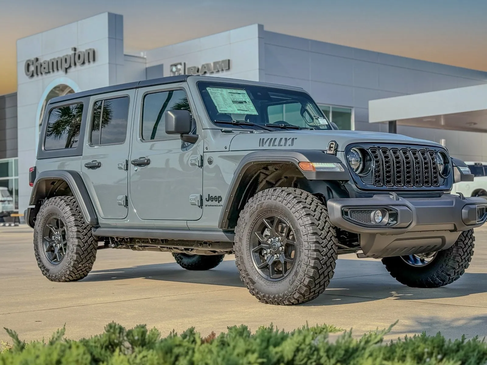 Blue 2025 Jeep Wrangler Willys for sale in Gulfport, MS