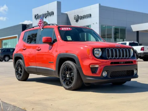 Orange 2021 Jeep Renegade Latitude for sale in Gulfport, MS