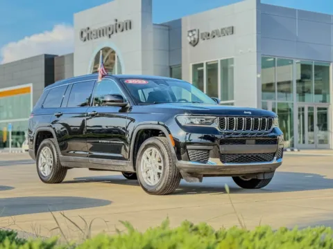 Black 2023 Jeep Grand Cherokee L Laredo for sale in Gulfport, MS