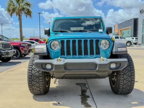 Another view of 2020 Jeep Wrangler Unlimited Sport S for sale in Gulfport, MS at Champion Chrysler Dodge Jeep Ram