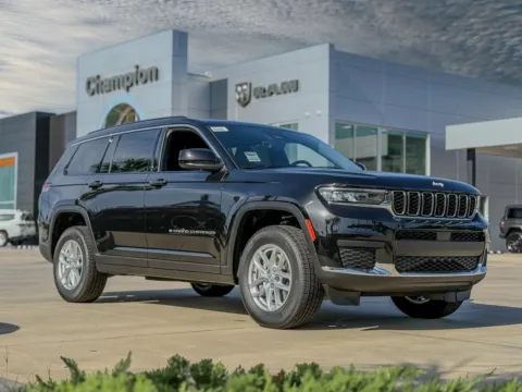 Black 2025 Jeep Grand Cherokee L Laredo X for sale in Gulfport, MS