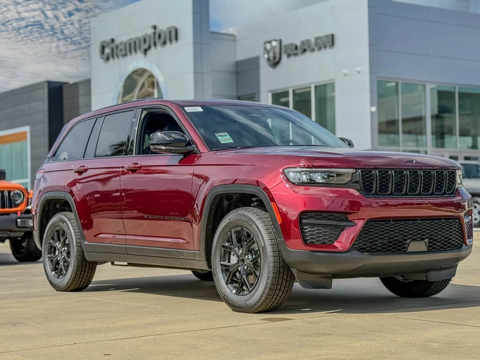 Red 2025 Jeep Grand Cherokee Altitude X for sale in Gulfport, MS