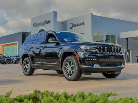 Black 2025 Jeep Grand Cherokee L Limited for sale in Gulfport, MS
