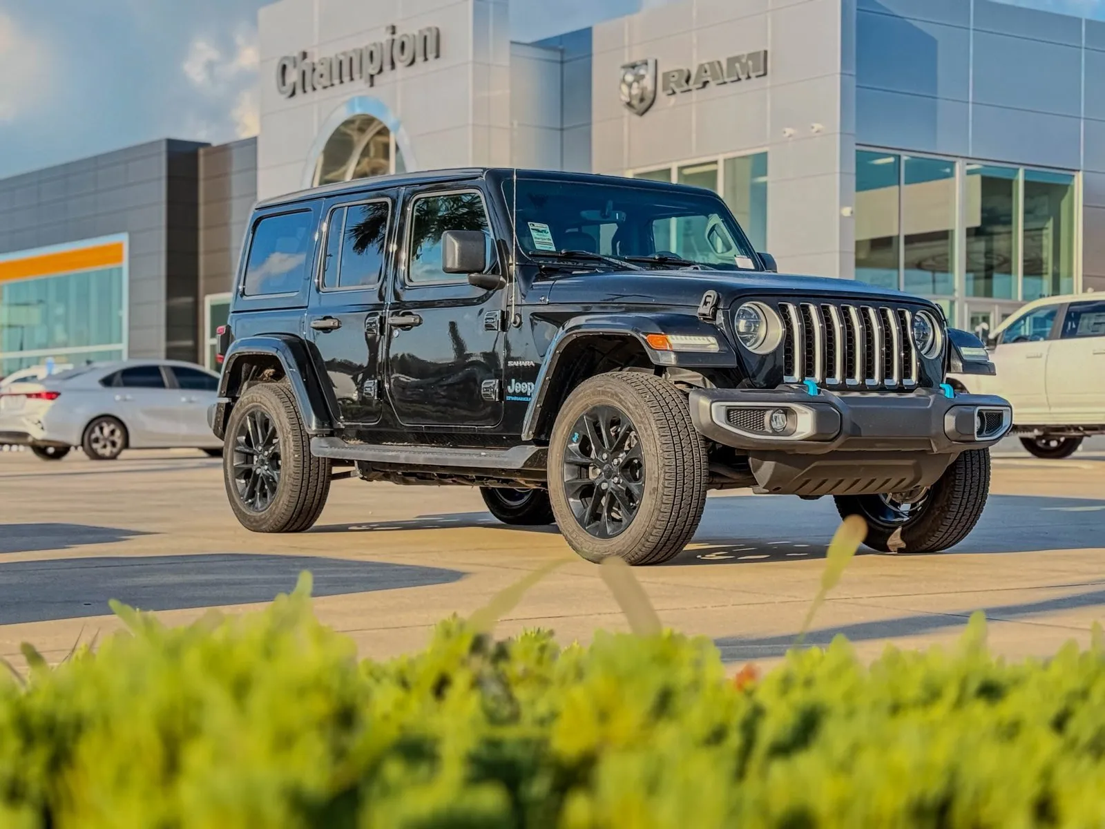 Black 2023 Jeep Wrangler 4xe Sahara for sale in Gulfport, MS