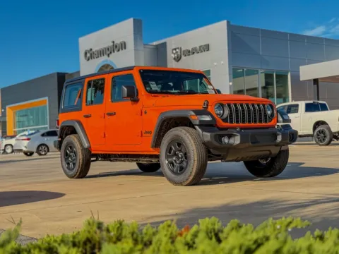 Orange 2025 Jeep Wrangler Sport for sale in Gulfport, MS