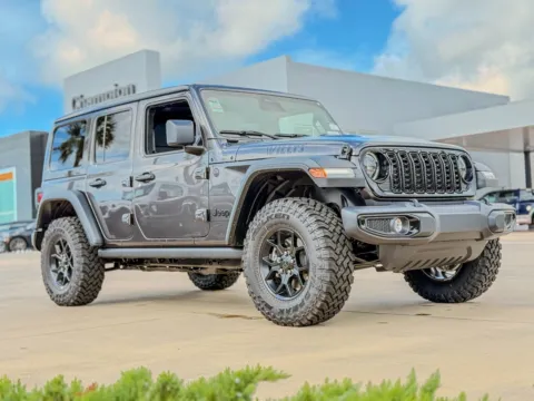 Gray 2025 Jeep Wrangler Willys for sale in Gulfport, MS