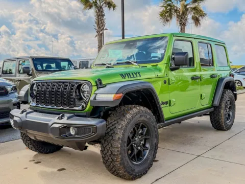Photos of 2025 Jeep Wrangler Willys for sale in Gulfport, MS at Champion Chrysler Dodge Jeep Ram