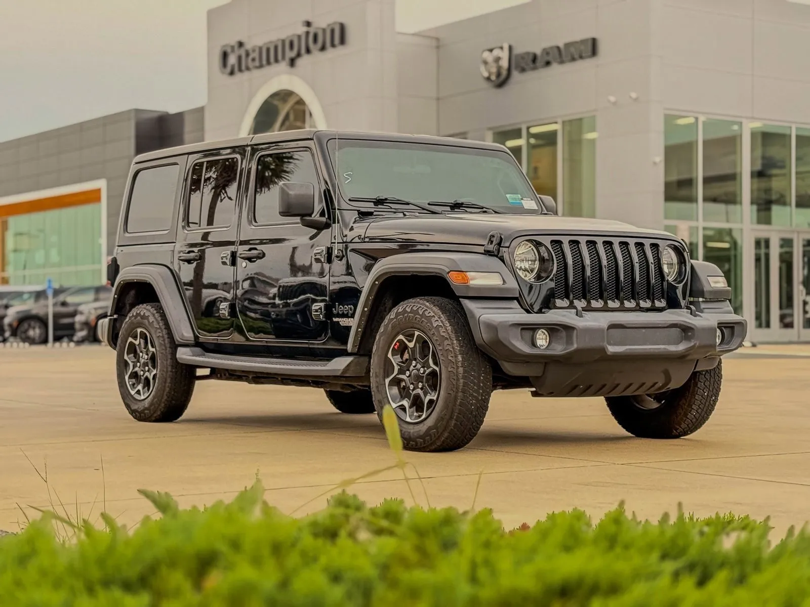 Black 2021 Jeep Wrangler Unlimited Sport S for sale in Gulfport, MS