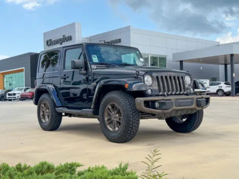 Black 2017 Jeep Wrangler 75th Anniversary for sale in Gulfport, MS