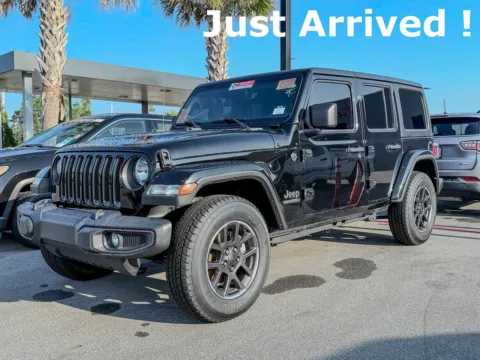 Black 2021 Jeep Wrangler Unlimited 80th Anniversary for sale in Gulfport, MS