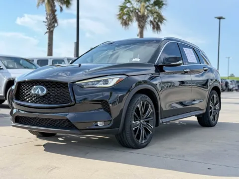 Photos of 2022 INFINITI QX50 LUXE for sale in Gulfport, MS at Champion Chrysler Dodge Jeep Ram