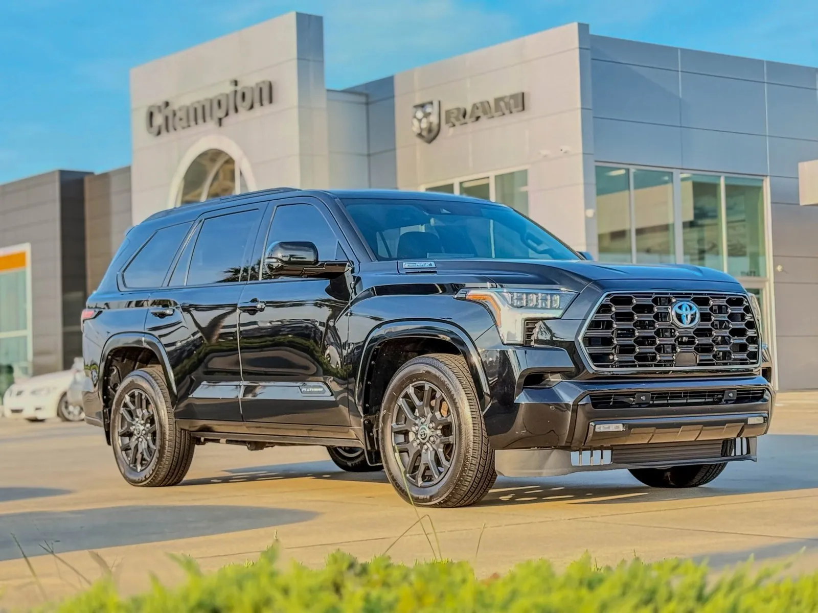 Black 2023 Toyota Sequoia Platinum for sale in Gulfport, MS