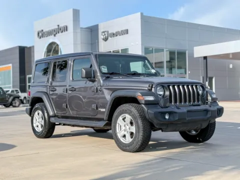 Gray 2021 Jeep Wrangler Unlimited Sport S for sale in Gulfport, MS
