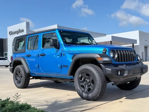 Blue 2025 Jeep Wrangler Sport for sale in Gulfport, MS
