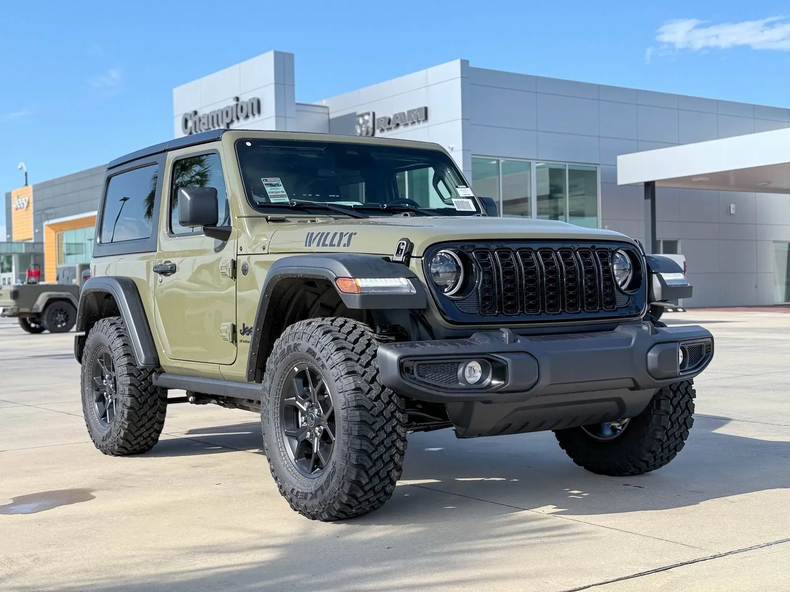New 2025 Jeep Wrangler Willys | STK# 650660 | Champion Chrysler
