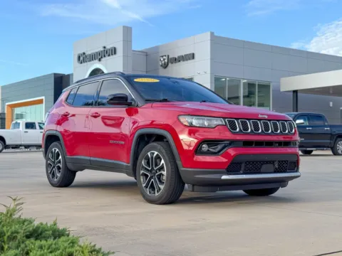 Red 2023 Jeep Compass Limited for sale in Gulfport, MS