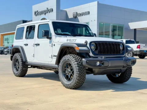 White 2025 Jeep Wrangler Willys for sale in Gulfport, MS