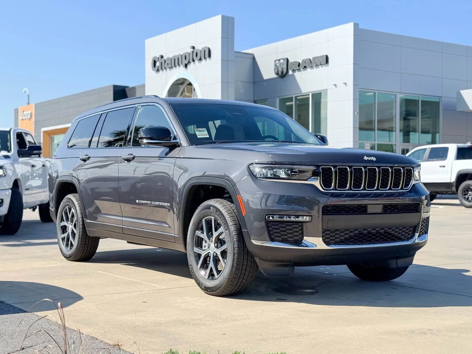 Gray 2025 Jeep Grand Cherokee L Limited for sale in Gulfport, MS