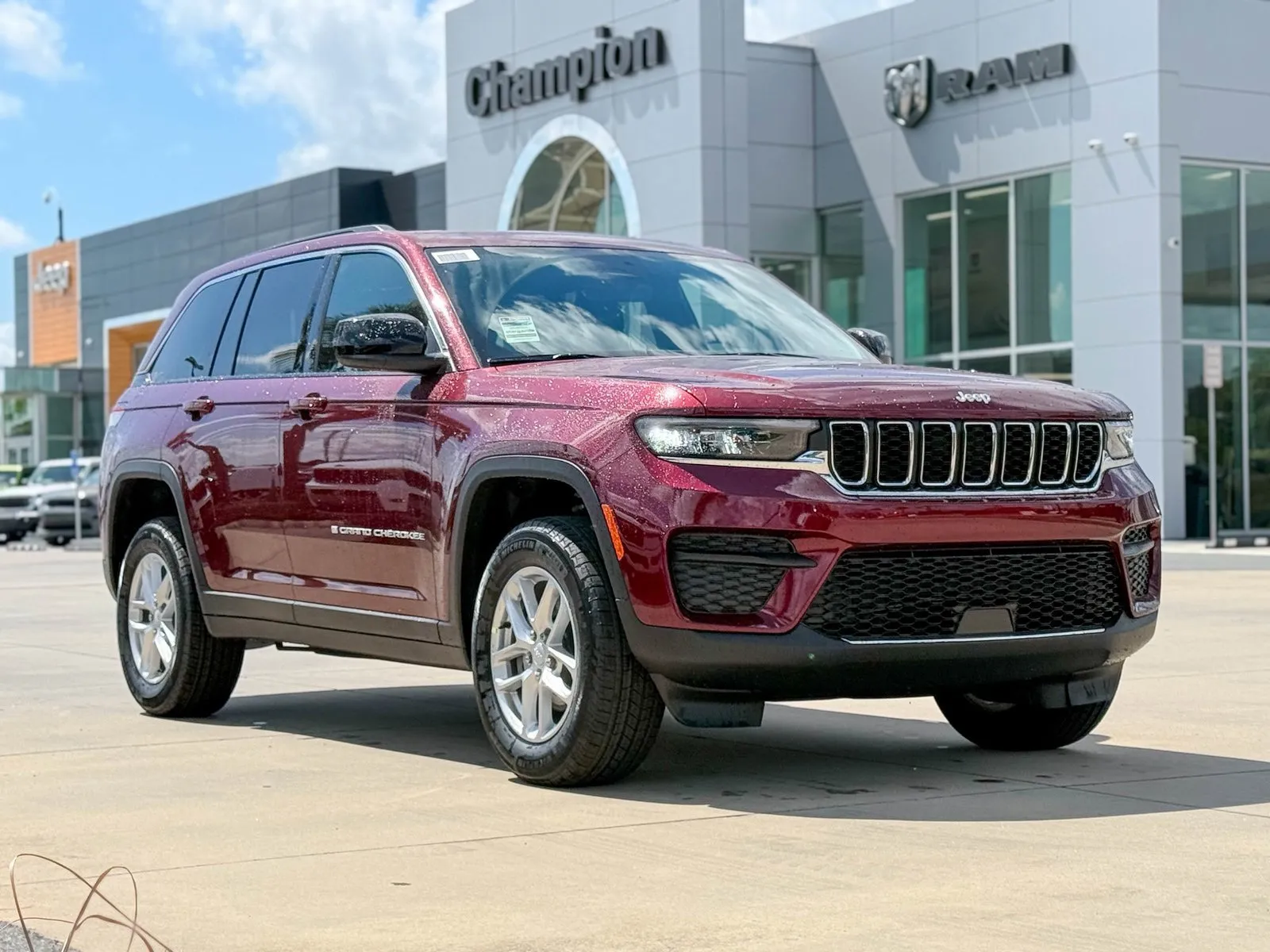 Red 2025 Jeep Grand Cherokee Laredo X for sale in Gulfport, MS