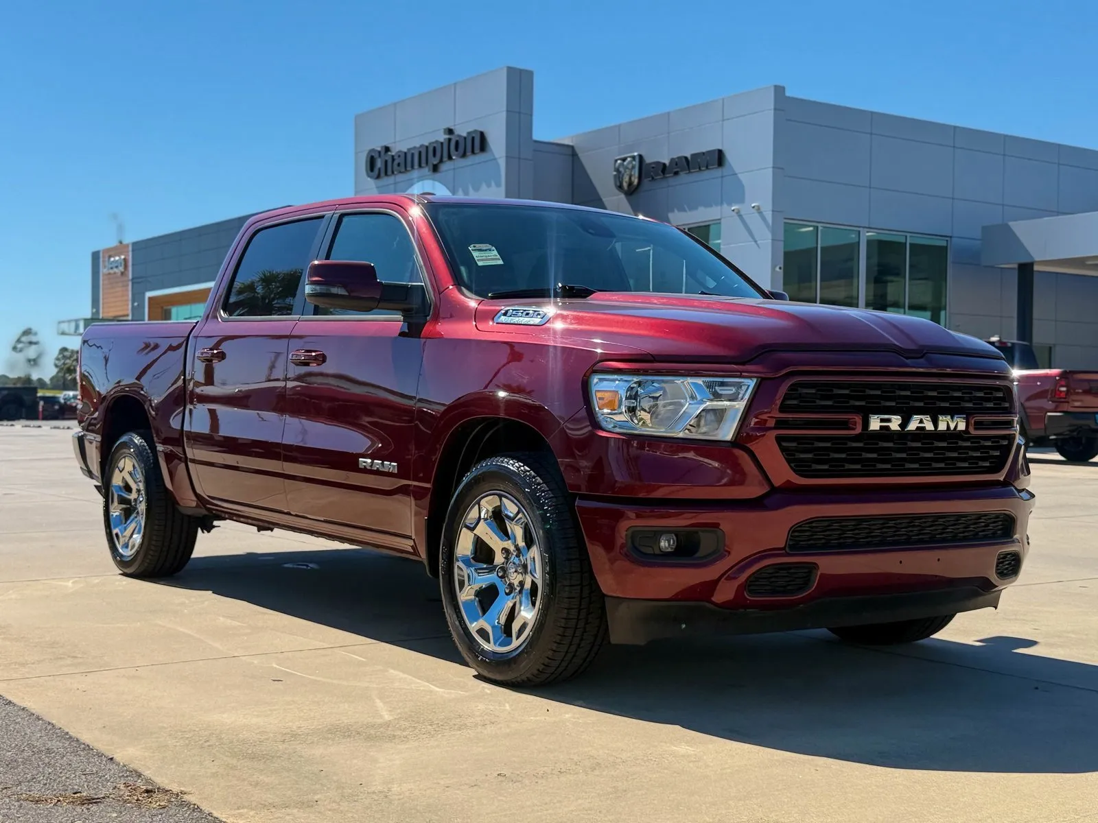 Red 2023 Ram 1500 Big Horn for sale in Gulfport, MS