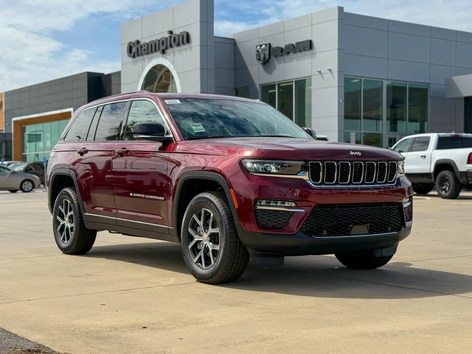 Red 2025 Jeep Grand Cherokee Limited for sale in Gulfport, MS