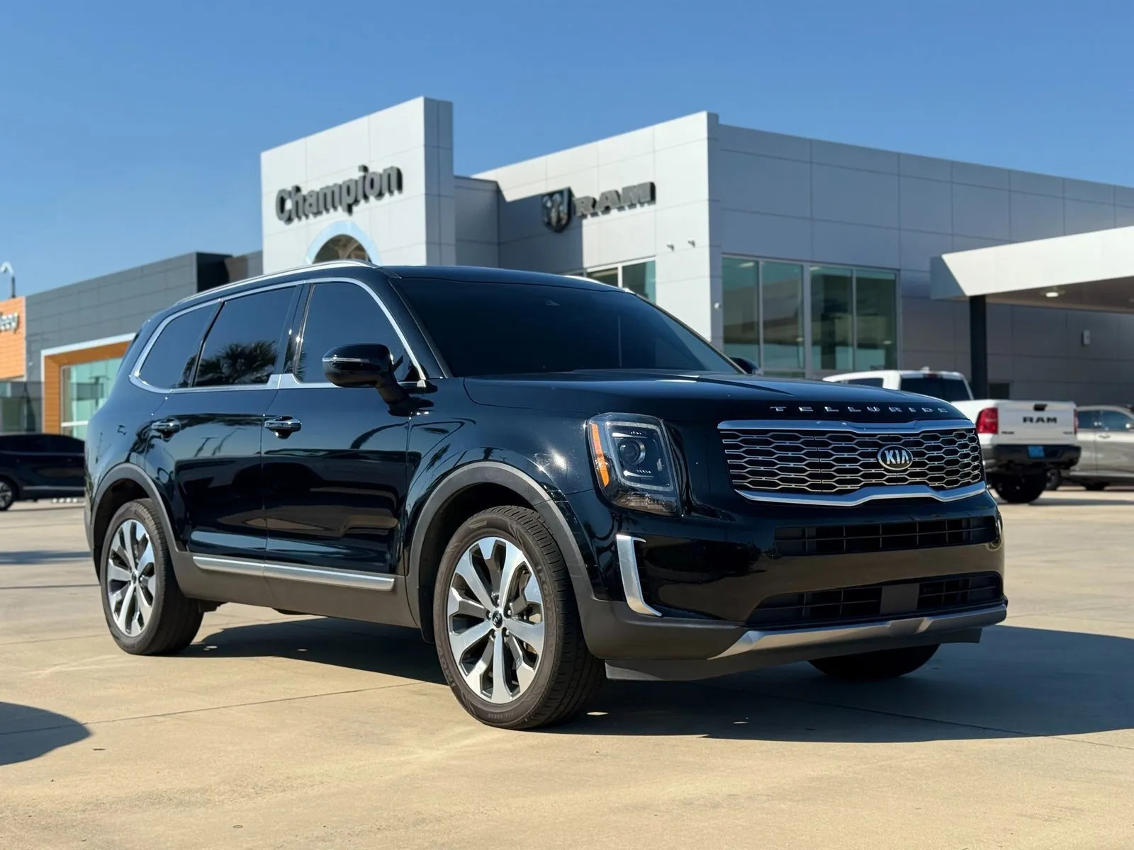 Black 2021 Kia Telluride S for sale in Gulfport, MS