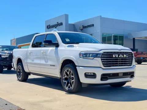 White 2026 Ram 1500 Laramie for sale in Gulfport, MS