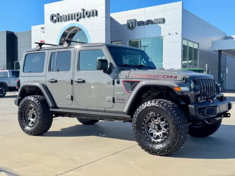 Gray 2020 Jeep Wrangler Unlimited Recon for sale in Gulfport, MS