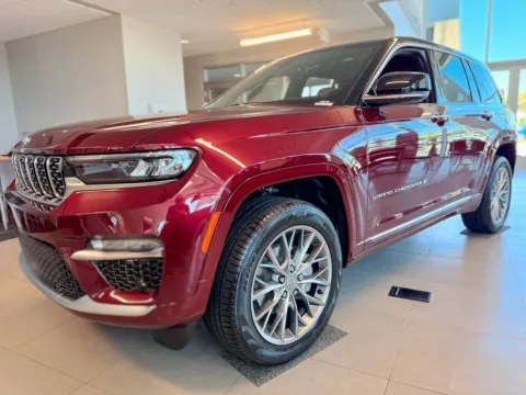 Red 2025 Jeep Grand Cherokee Summit for sale in Gulfport, MS