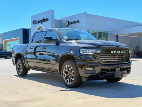 Black 2026 Ram 1500 Laramie for sale in Gulfport, MS