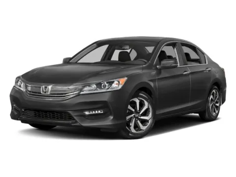 Black 2017 Honda Accord Sedan EX-L V6 for sale in Gulfport, MS