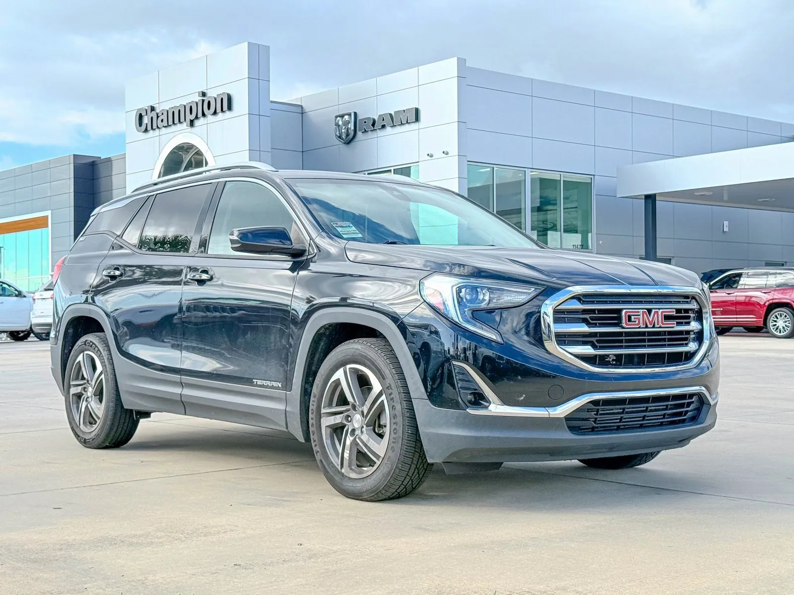 Black 2021 GMC Terrain SLT for sale in Gulfport, MS