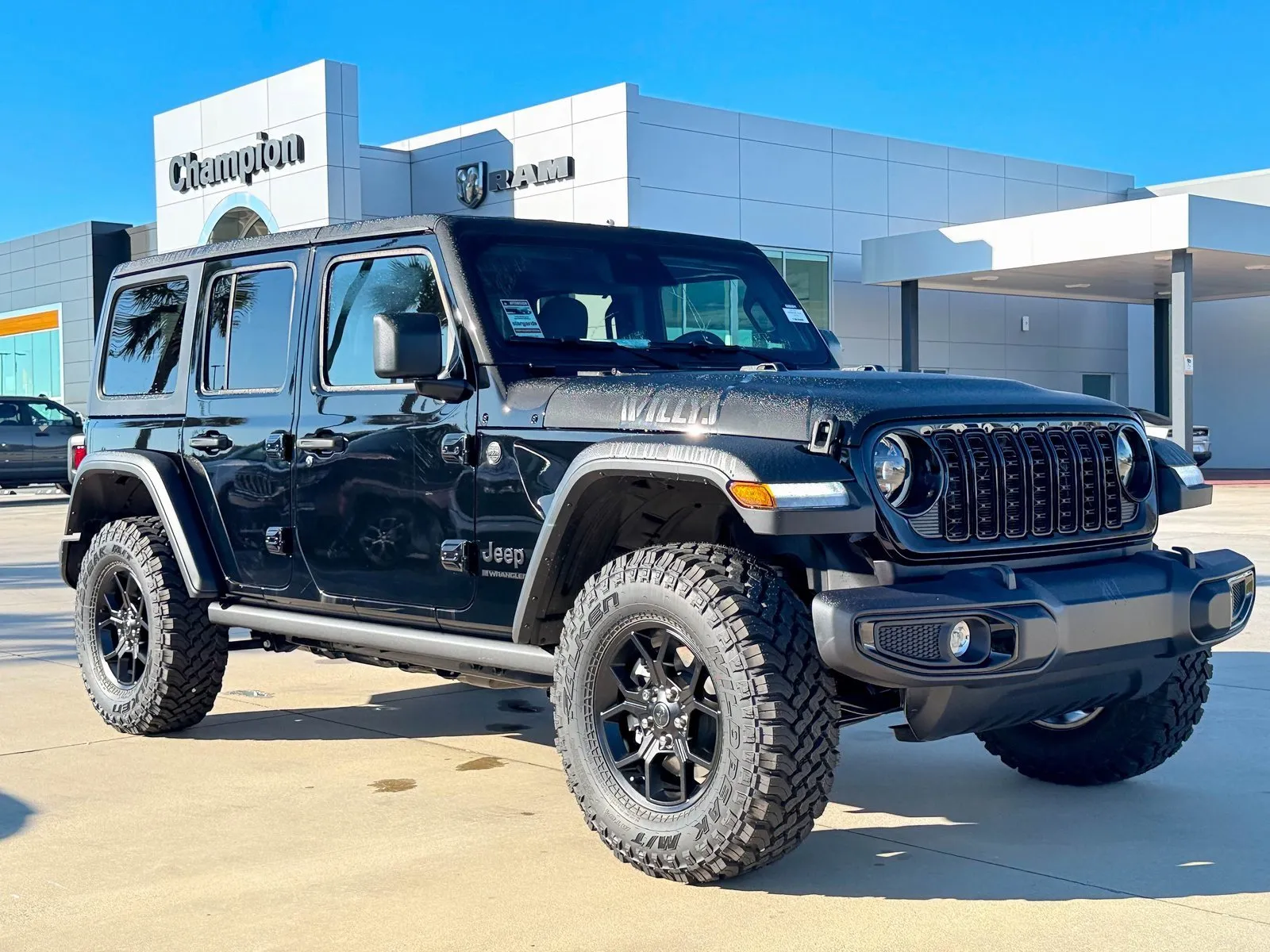 Black 2026 Jeep Wrangler Willys for sale in Gulfport, MS