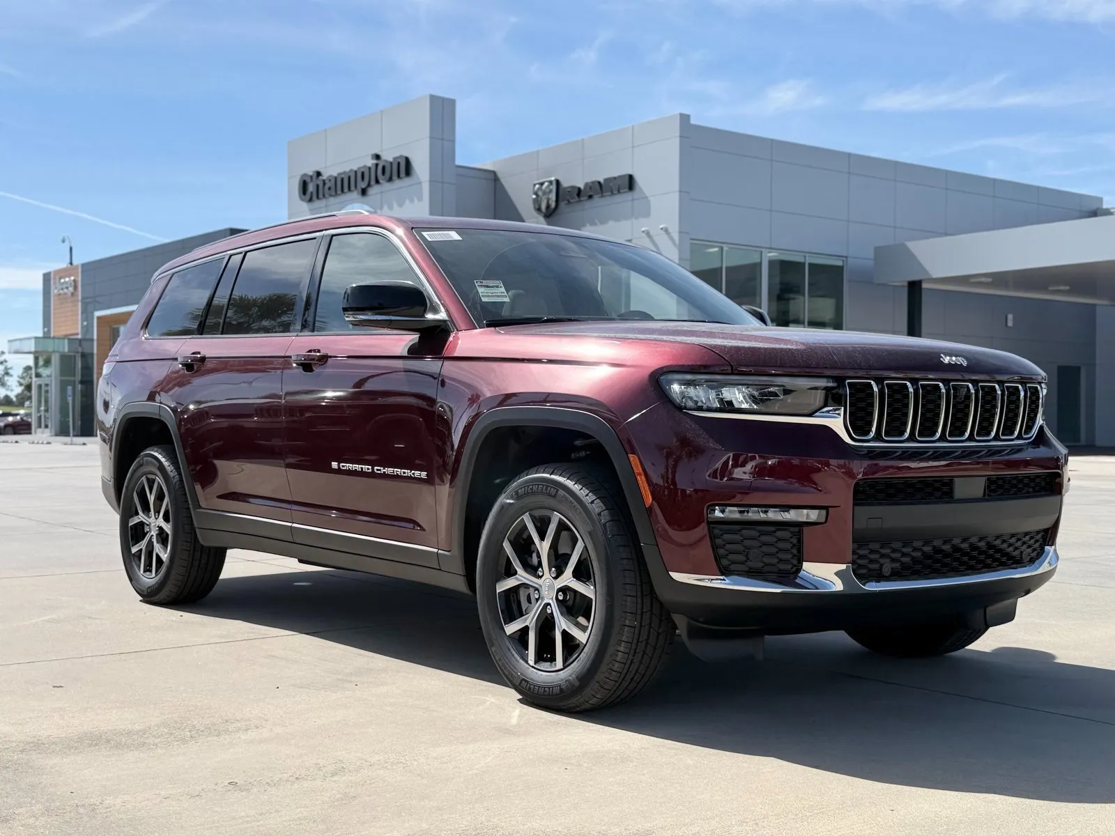 Red 2025 Jeep Grand Cherokee L Limited for sale in Gulfport, MS