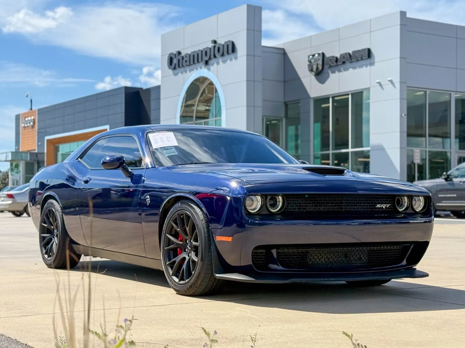 Blue 2015 Dodge Challenger SRT Hellcat for sale in Gulfport, MS