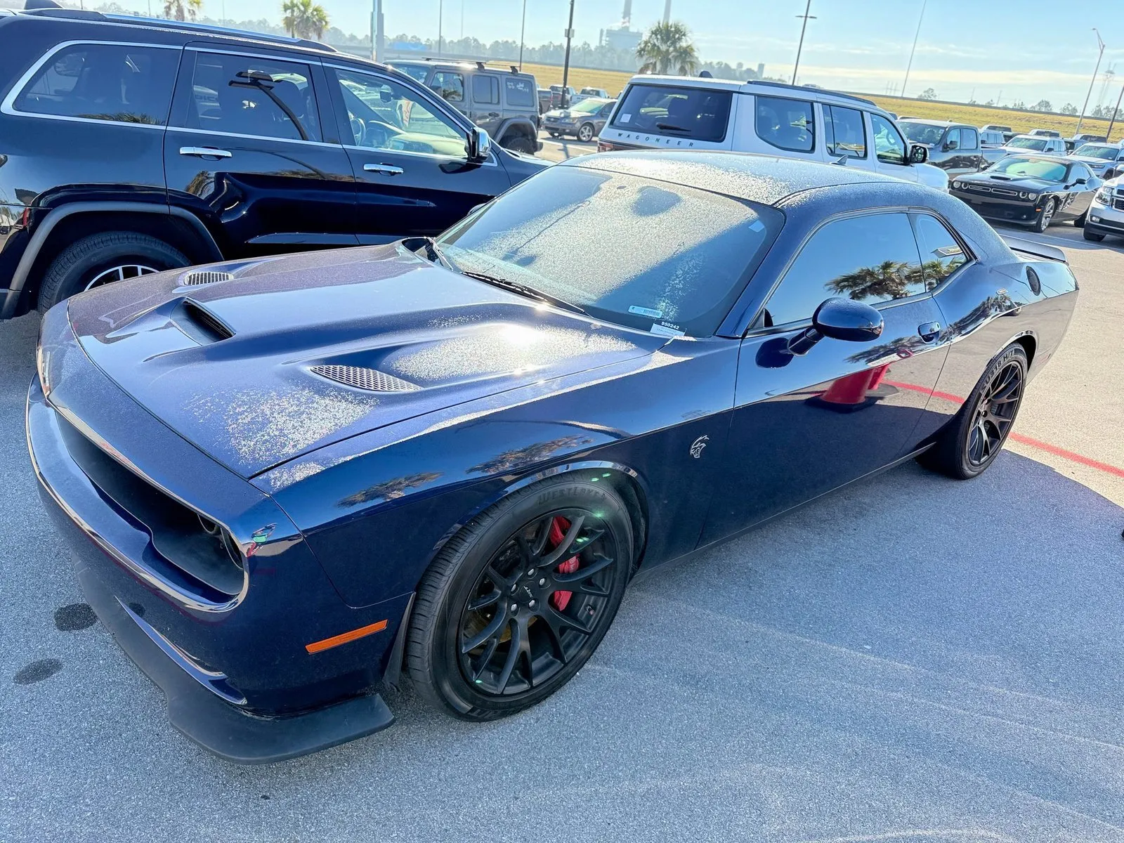Blue 2015 Dodge Challenger SRT Hellcat for sale in Gulfport, MS
