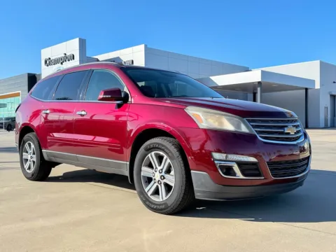 Red 2015 Chevrolet Traverse LT for sale in Gulfport, MS