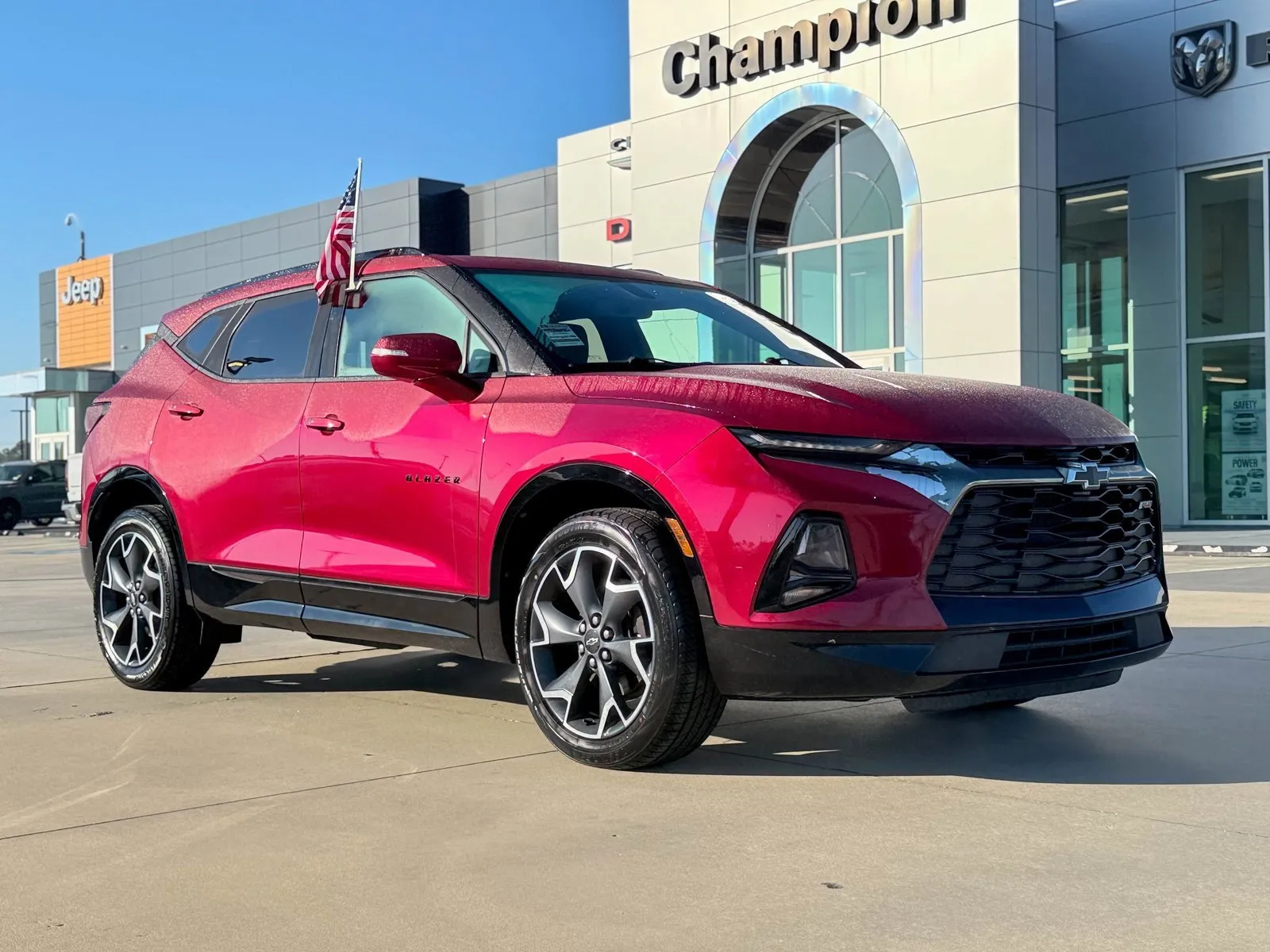 Red 2020 Chevrolet Blazer RS for sale in Gulfport, MS