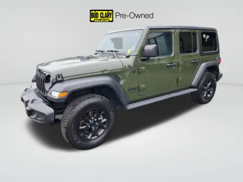 Green 2021 Jeep Wrangler Unlimited Willys for sale in Moses Lake, WA